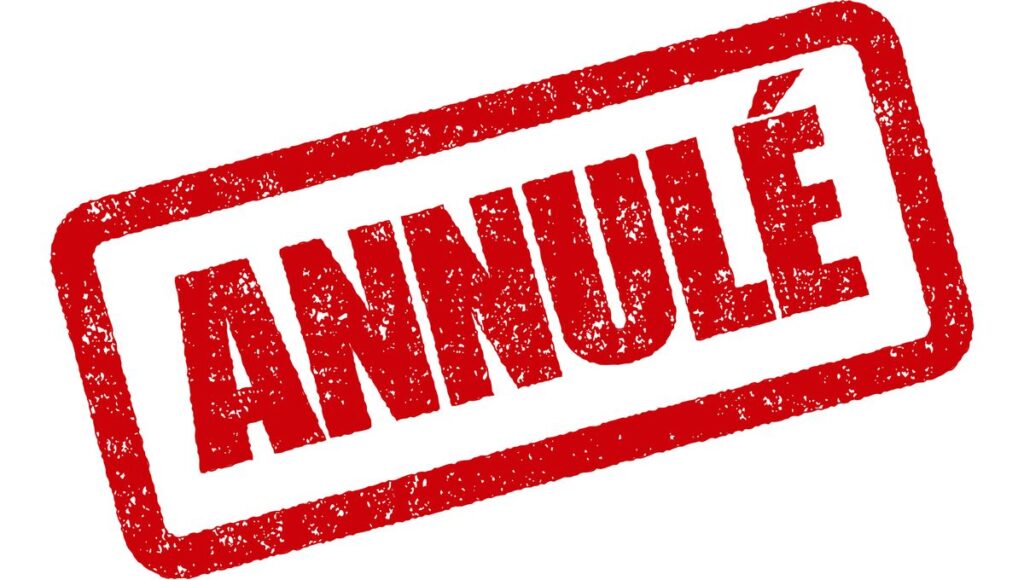 Mercredi 15 Octobre, AS annulées 🏀 🏸 🏓